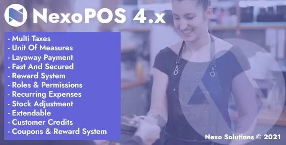 NexoPOS - POS, CRM & Inventory Manager v5.2.5 ( Nulled )