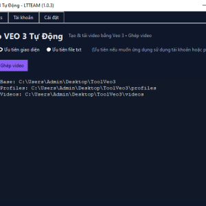 Tool Tạo Video Veo 3 Update V1.0.6