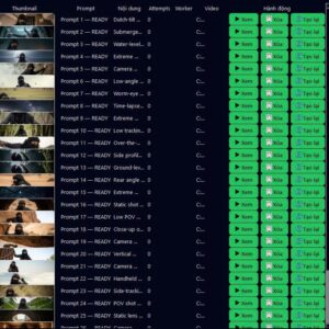 Công cụ tạo video Whisk Batch